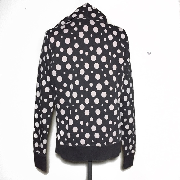 Nike Gray Polka Dot Kids Hoodie XL 16 18 - Picture 5 of 8